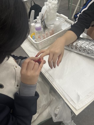 네일아트학과 한0우 수강생